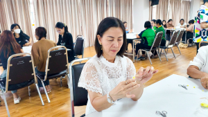 กองพัฒนานักศึกษา จัดอบรมศิลป์ดินไทย สร้างอาชีพด้วยมือ ให้แก่นักศึกษา บุคลากร และประชาชน