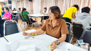 กองพัฒนานักศึกษา จัดอบรมศิลป์ดินไทย สร้างอาชีพด้วยมือ ให้แก่นักศึกษา บุคลากร และประชาชน