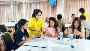กองพัฒนานักศึกษา จัดอบรมศิลป์ดินไทย สร้างอาชีพด้วยมือ ให้แก่นักศึกษา บุคลากร และประชาชน