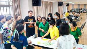 กองพัฒนานักศึกษา จัดอบรมศิลป์ดินไทย สร้างอาชีพด้วยมือ ให้แก่นักศึกษา บุคลากร และประชาชน
