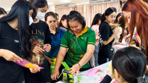 กองพัฒนานักศึกษา จัดอบรมศิลป์ดินไทย สร้างอาชีพด้วยมือ ให้แก่นักศึกษา บุคลากร และประชาชน