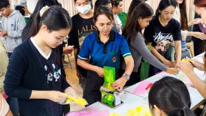 กองพัฒนานักศึกษา จัดอบรมศิลป์ดินไทย สร้างอาชีพด้วยมือ ให้แก่นักศึกษา บุคลากร และประชาชน