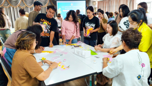 กองพัฒนานักศึกษา จัดอบรมศิลป์ดินไทย สร้างอาชีพด้วยมือ ให้แก่นักศึกษา บุคลากร และประชาชน
