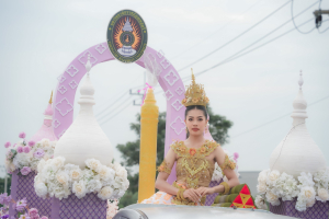 มรภ.เทพสตรี ร่วมงานประเพณีแห่เทียนพรรษา ประจำปี พ.ศ. 2568 ของเทศบาลตำบลกกโก
