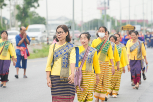 มรภ.เทพสตรี ร่วมงานประเพณีแห่เทียนพรรษา ประจำปี พ.ศ. 2568 ของเทศบาลตำบลกกโก