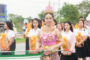 มรภ.เทพสตรี ร่วมงานประเพณีแห่เทียนพรรษา ประจำปี พ.ศ. 2568 ของเทศบาลตำบลกกโก