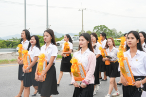 มรภ.เทพสตรี ร่วมงานประเพณีแห่เทียนพรรษา ประจำปี พ.ศ. 2568 ของเทศบาลตำบลกกโก