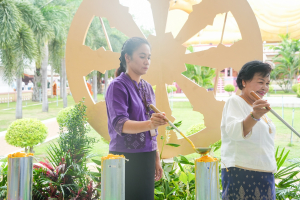 มรภ.เทพสตรี ร่วมงานประเพณีแห่เทียนพรรษา ประจำปี พ.ศ. 2568 ของเทศบาลตำบลกกโก