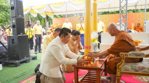 มรภ.เทพสตรี ร่วมงานประเพณีแห่เทียนพรรษา ประจำปี พ.ศ. 2568 ของเทศบาลตำบลกกโก