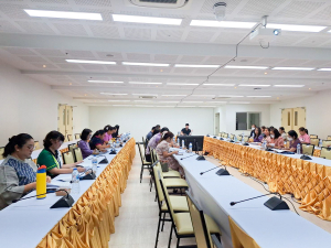 การประชุม คกก.ติดตามเร่งรัดผลการดำเนินงานตามตัวชี้วัดของแผนปฏิบัติราชการ ประจำปีงบประมาณ พ.ศ. 2568 ครั้งที่ 6/68