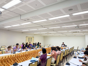การประชุม คกก.ติดตามเร่งรัดผลการดำเนินงานตามตัวชี้วัดของแผนปฏิบัติราชการ ประจำปีงบประมาณ พ.ศ. 2568 ครั้งที่ 6/68