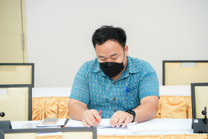 การประชุม คกก.ขับเคลื่อนการดำเนินงานตามเกณฑ์ EdPEx V มรภ.เทพสตรี ประจำปีการศึกษา 2567 ครั้งที่ 3/68