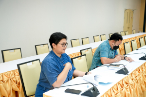 การประชุม คกก.ขับเคลื่อนการดำเนินงานตามเกณฑ์ EdPEx V มรภ.เทพสตรี ประจำปีการศึกษา 2567 ครั้งที่ 3/68