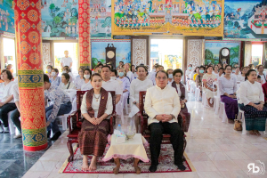 มรภ.เทพสตรี ร่วมพิธีอัญเชิญรับพระศรีอาริยเมตไตรย์ (องค์จำลอง) กลับ ณ วัดไลย์