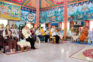 มรภ.เทพสตรี ร่วมพิธีอัญเชิญรับพระศรีอาริยเมตไตรย์ (องค์จำลอง) กลับ ณ วัดไลย์