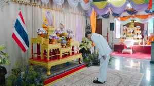มรภ.เทพสตรี ร่วมพิธีเนื่องในวันคล้ายวันประสูติ พระเจ้าวรวงศ์เธอ พระองค์เจ้าโสมสวลี กรมหมื่นสุทธนารีนาถ
