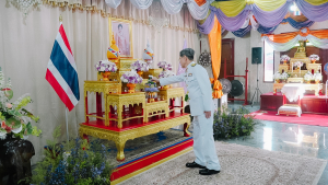 มรภ.เทพสตรี ร่วมพิธีเนื่องในวันคล้ายวันประสูติ พระเจ้าวรวงศ์เธอ พระองค์เจ้าโสมสวลี กรมหมื่นสุทธนารีนาถ