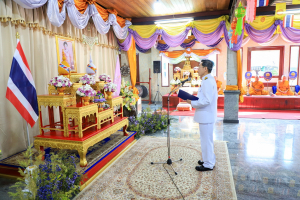 มรภ.เทพสตรี ร่วมพิธีเนื่องในวันคล้ายวันประสูติ พระเจ้าวรวงศ์เธอ พระองค์เจ้าโสมสวลี กรมหมื่นสุทธนารีนาถ