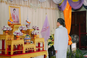 มรภ.เทพสตรี ร่วมพิธีเนื่องในวันคล้ายวันประสูติ พระเจ้าวรวงศ์เธอ พระองค์เจ้าโสมสวลี กรมหมื่นสุทธนารีนาถ