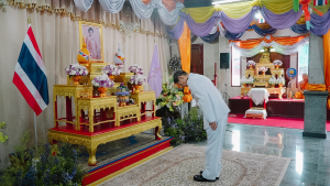 มรภ.เทพสตรี ร่วมพิธีเนื่องในวันคล้ายวันประสูติ พระเจ้าวรวงศ์เธอ พระองค์เจ้าโสมสวลี กรมหมื่นสุทธนารีนาถ