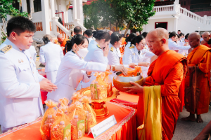 มรภ.เทพสตรี ร่วมพิธีเนื่องในวันคล้ายวันประสูติ พระเจ้าวรวงศ์เธอ พระองค์เจ้าโสมสวลี กรมหมื่นสุทธนารีนาถ