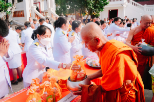 มรภ.เทพสตรี ร่วมพิธีเนื่องในวันคล้ายวันประสูติ พระเจ้าวรวงศ์เธอ พระองค์เจ้าโสมสวลี กรมหมื่นสุทธนารีนาถ