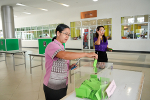 มรภ.เทพสตรี จัดเลือกตั้งกรรมการบริหารงานบุคคลในมหาวิทยาลัยราชภัฏเทพสตรี ที่มิใช่ผู้บริหาร ซึ่งเลือกจากข้าราชการ หรือพนักงาน สายสนับสนุน