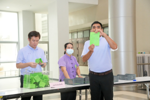 มรภ.เทพสตรี จัดเลือกตั้งกรรมการบริหารงานบุคคลในมหาวิทยาลัยราชภัฏเทพสตรี ที่มิใช่ผู้บริหาร ซึ่งเลือกจากข้าราชการ หรือพนักงาน สายสนับสนุน