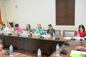 การประชุม คกก.จัดทำแบบประเมินผลการปฏิบัติราชการของคณาจารย์ประจำที่ได้รับการแต่งตั้งให้เป็นผู้บริหาร สังกัด มรภ.เทพสตรี