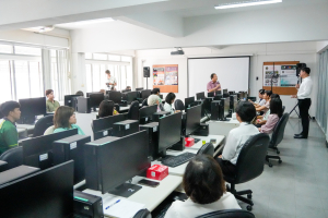 สำนักวิทยบริการฯ จัดอบรมการใช้เทคโนโลยี AI กับงานห้องสมุด