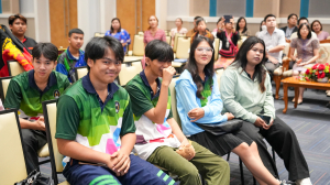 คณะมนุษยศาสตร์ฯ จัดโครงการศิลปวัฒนธรรมสร้างสรรค์ ลานวัฒนธรรมเทพสตรี