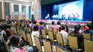 คณะมนุษยศาสตร์ฯ จัดโครงการศิลปวัฒนธรรมสร้างสรรค์ ลานวัฒนธรรมเทพสตรี
