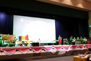 คณะมนุษยศาสตร์ฯ จัดโครงการศิลปวัฒนธรรมสร้างสรรค์ ลานวัฒนธรรมเทพสตรี