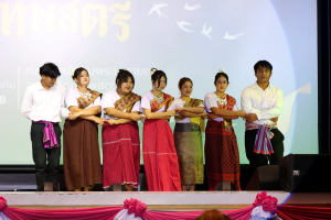 คณะมนุษยศาสตร์ฯ จัดโครงการศิลปวัฒนธรรมสร้างสรรค์ ลานวัฒนธรรมเทพสตรี