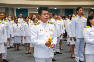 อธิการบดี มรภ.เทพสตรี พร้อมคณะผู้บริหาร คณาจารย์ บุคลากร นักเรียน และนักศึกษา จัดพิธีถวายพระพรชัยมงคล พระบาทสมเด็จพระเจ้าอยู่หัว