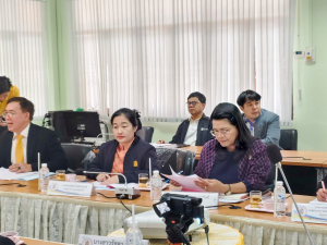 อธิการบดี มรภ.เทพสตรี ร่วมการประชุม คกก.ศึกษาธิการ จ.สิงห์บุรี ครั้งที่ 4/68