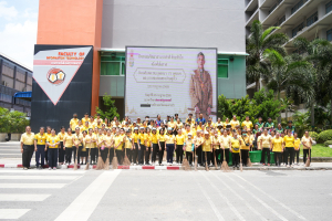 มรภ.เทพสตรี จัดกิจกรรม จิตอาสา เราทำความดีด้วยหัวใจ เนื่องในโอกาสวันเฉลิมพระชนมพรรษา พระบาทสมเด็จพระเจ้าอยู่หัว 73 พรรษา