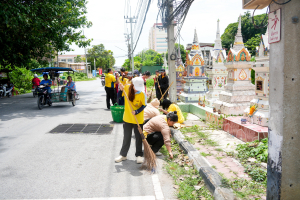 มรภ.เทพสตรี จัดกิจกรรม จิตอาสา เราทำความดีด้วยหัวใจ เนื่องในโอกาสวันเฉลิมพระชนมพรรษา พระบาทสมเด็จพระเจ้าอยู่หัว 73 พรรษา
