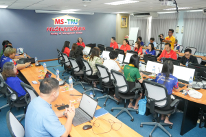 คณะวิทยาการจัดการจัดอบรมการใช้ระบบสารสนเทศหลักสูตรเพื่อการรับรองมาตรฐานการอุดมศึกษาในหลักสูตรการศึกษา (CISA)