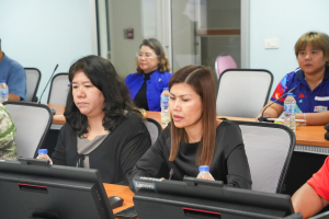 คณะวิทยาการจัดการจัดอบรมการใช้ระบบสารสนเทศหลักสูตรเพื่อการรับรองมาตรฐานการอุดมศึกษาในหลักสูตรการศึกษา (CISA)