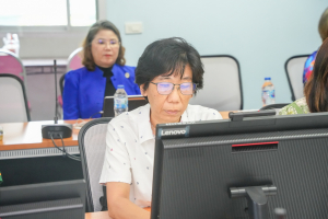 คณะวิทยาการจัดการจัดอบรมการใช้ระบบสารสนเทศหลักสูตรเพื่อการรับรองมาตรฐานการอุดมศึกษาในหลักสูตรการศึกษา (CISA)