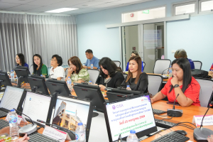 คณะวิทยาการจัดการจัดอบรมการใช้ระบบสารสนเทศหลักสูตรเพื่อการรับรองมาตรฐานการอุดมศึกษาในหลักสูตรการศึกษา (CISA)