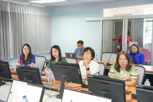 คณะวิทยาการจัดการจัดอบรมการใช้ระบบสารสนเทศหลักสูตรเพื่อการรับรองมาตรฐานการอุดมศึกษาในหลักสูตรการศึกษา (CISA)