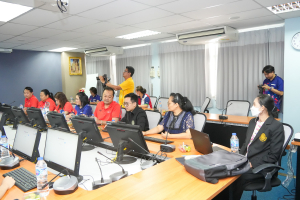 คณะวิทยาการจัดการจัดอบรมการใช้ระบบสารสนเทศหลักสูตรเพื่อการรับรองมาตรฐานการอุดมศึกษาในหลักสูตรการศึกษา (CISA)