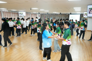 คณะเทคโนโลยีสารสนเทศ จัดโครงการส่งเสริมการออกกำลังกายเพื่อสุขภาพ