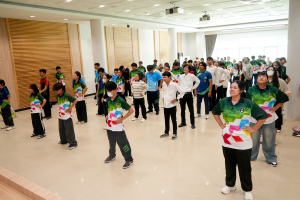 คณะเทคโนโลยีสารสนเทศ จัดโครงการส่งเสริมการออกกำลังกายเพื่อสุขภาพ