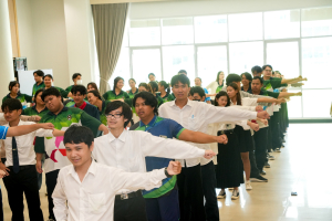 คณะเทคโนโลยีสารสนเทศ จัดโครงการส่งเสริมการออกกำลังกายเพื่อสุขภาพ
