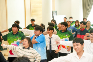 คณะเทคโนโลยีสารสนเทศ จัดโครงการส่งเสริมการออกกำลังกายเพื่อสุขภาพ