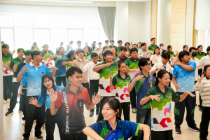 คณะเทคโนโลยีสารสนเทศ จัดโครงการส่งเสริมการออกกำลังกายเพื่อสุขภาพ