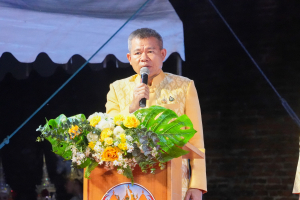มรภ.เทพสตรี ร่วมกิจกรรมเทิดทูนสถาบัน สร้างสรรค์วิถีไทย ร่วมใจเข้าวังฟังธรรม ครั้งที่ 4 เนื่องในโอกาสวันเฉลิมพระชนมพรรษา พระบาทสมเด็จพระเจ้าอยู่หัว